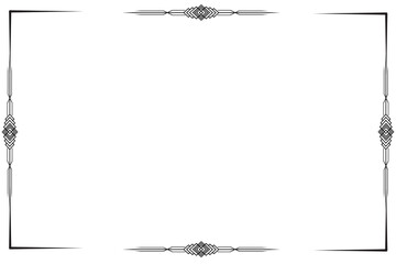 Simple Rectangle border without background