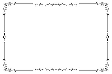 Simple Rectangle border without background