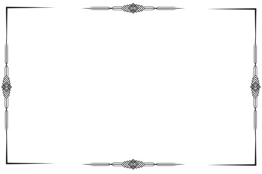Simple Rectangle border without background