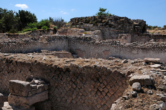 The ancient city of Alexandria Troas, located in Canakkale, Turkey, is a very important ancient settlement.