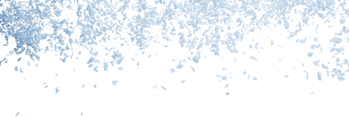 Artificial Snow Perfectly Cutout- Ready to use PNG Cutout Premium Isolated Image