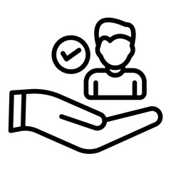 Customer Care Icon Style