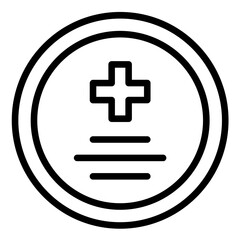 Obraz premium CMOS Battery Icon Style