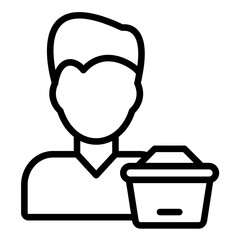 Shop with Ease Icon Style