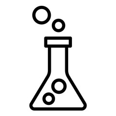 Chemistry Lab Icon Style