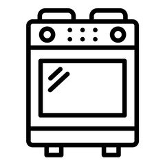 Range oven Icon Style