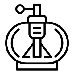 Electric Mustard Greens Slicer Icon Style