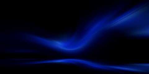 Abstract blue background, blue studio room with light blue gradient spotlight 
