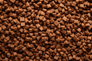 Fototapeta premium Nourishing Bites: A Close-Up of Dry Dog Food, Packed with Goodness