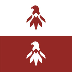 logo design vector template, bird logo design, bird vector illustration, rooster illustration, vulpes line art logo design, house logo illustration