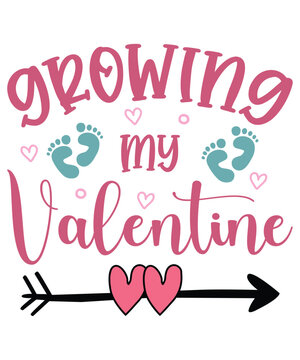 Growing My Valentine Happy Valentine's Day Design 14 February