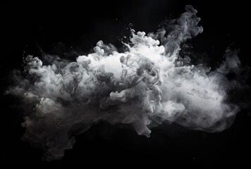 Smoky Steam or Foggy Steam Generative AI - obrazy, fototapety, plakaty