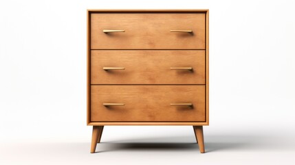 Mid Century Modern 4 Drawer Chest