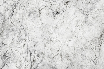 Gray background. White marble. Gray mineral texture. Geology flat background. Natural stone rock...