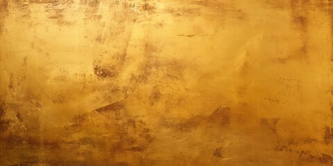 Golden Wall with a Peeling Effect Generative AI