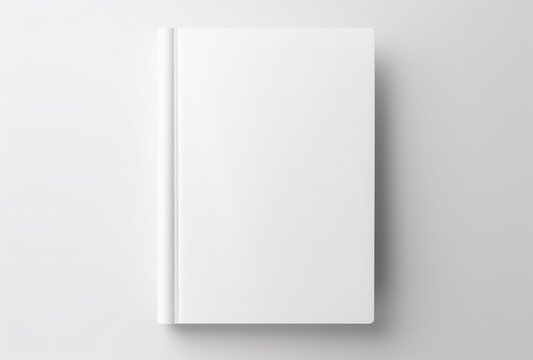 Blank Book Cover Generative AI