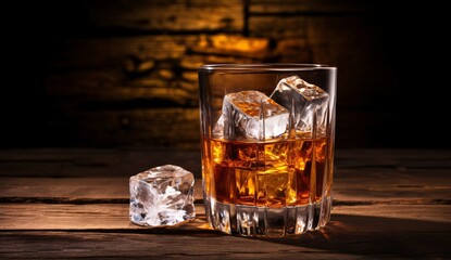 A Glass of Ice and Liquor Generative AI