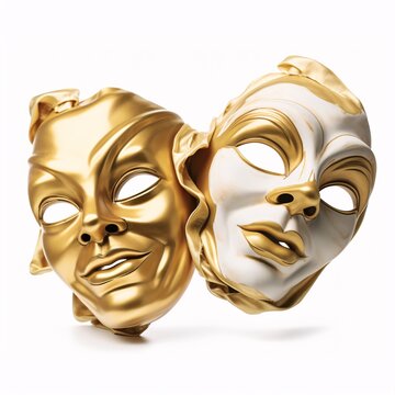 Golden Masks and Pure Masks: A Dramatic Display Generative AI