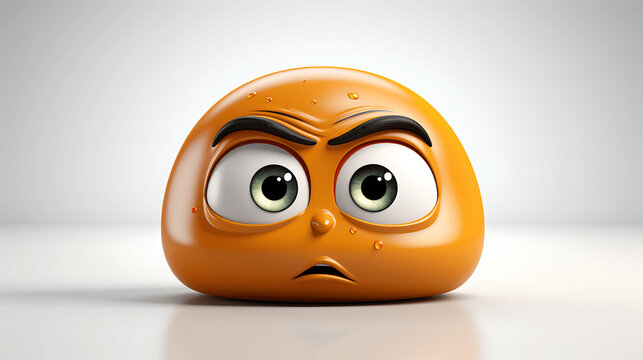 Emoticon amarillo triste