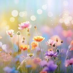 flowers in the meadow