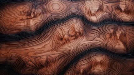  a close up of a wood grained surface with a brown and black pattern on the top and bottom of it.