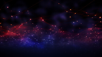 Technology Particle Abstract Background
