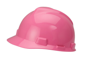 Pink hardhat