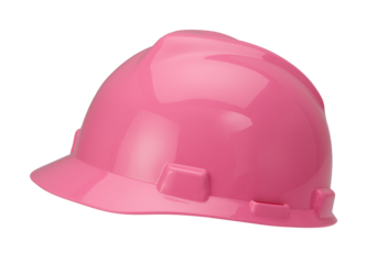 Pink hardhat