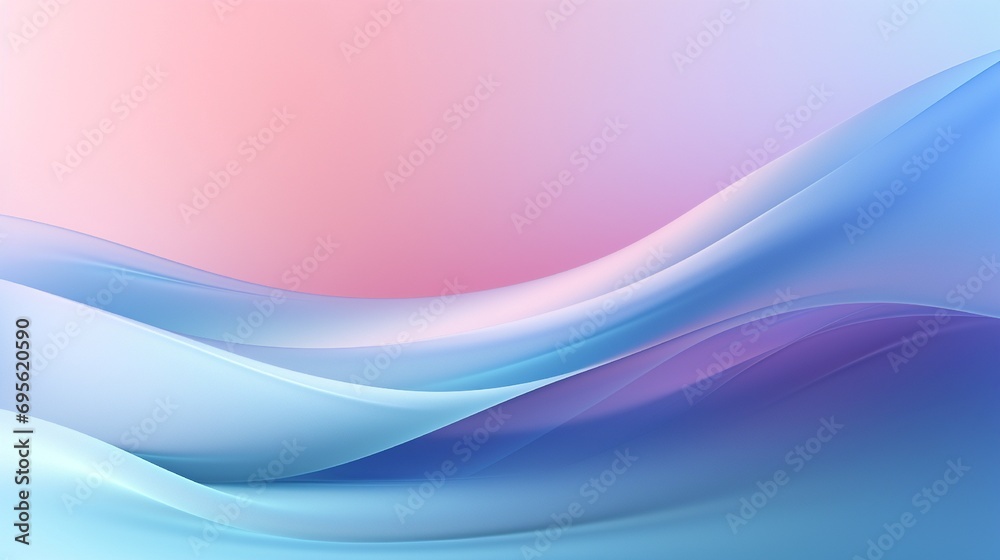 Wall mural a conceptual abstract background symbolizing tranquility and serenity portrayed through subtle gradi