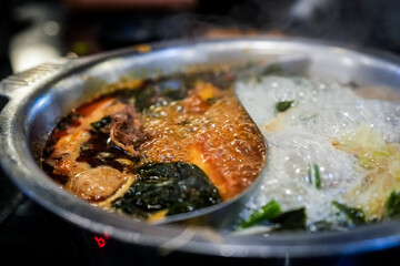 stew with vegetables and rice