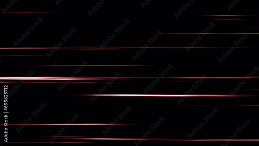 Wall mural pack of 4 anime comic speed lines motion background. fast horizontal and diagonal speed lines loop r