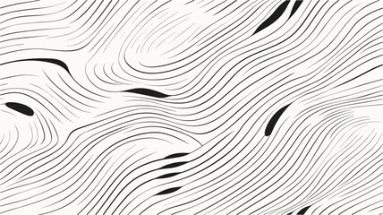 Abstract striped design. Vector illustration. Modern pattern. Lines of variable thickness. Seamless. - obrazy, fototapety, plakaty