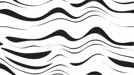 Foto op Canvas Vector seamless texture. Watercolor. Seamless geometric pattern. Vector. Wavy vector background. Grunge pattern. Waves. Brush. © Alexsander