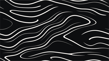 Abstract background. Grunge brush pattern. Wave pattern. Background brush pattern. Texture with waves, curves lines. Seamless.