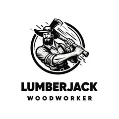 logo vector of lumberjack