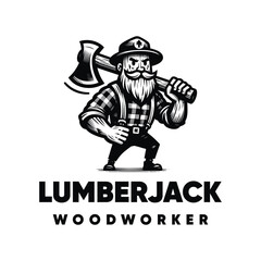 logo vector of lumberjack