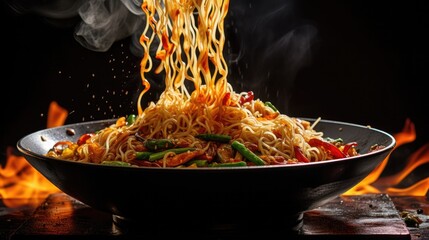 chinese food wok generative ai
