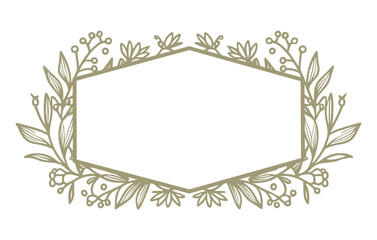 Luxury botanical background with trendy wildflowers and minimalist flowers for wall decoration or wedding. floral frames with flowers, leaves. Elegant botanical template isolated on transparent.