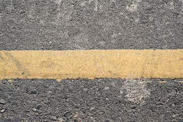 Fototapeta premium yellow lines on the road