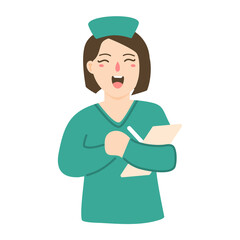 illustration for international nurses day celebration