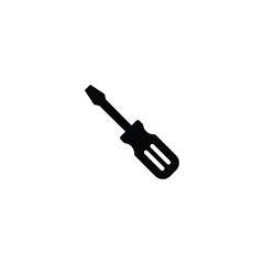 Fototapeta premium Screwdriver icon, screw driver sign vector for web site Computer and mobile app