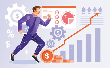 Employees Work Hard For Success