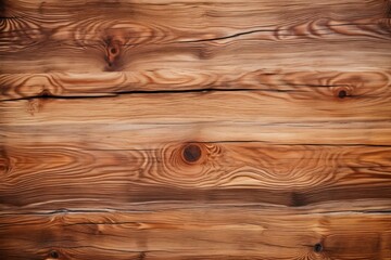 Rustic wooden texture with natural grain and knots