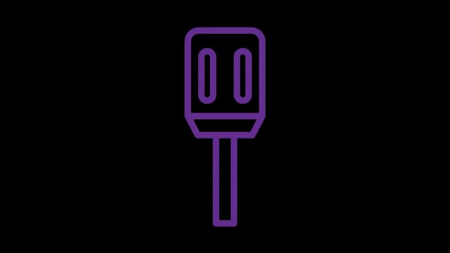 Cooker Cooking Spatula Outline Icon