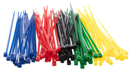 Plastic Cable tie in colorful to hold cable together or wrap around things for electrician,...