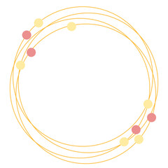 餅花のフレーム