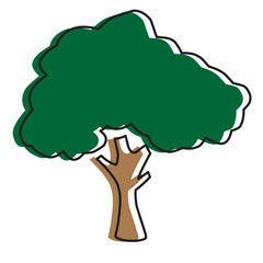 Vector Trees Illustration