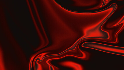 Vibrant Red background An Exploration of Light, Shadow and Color on Fluid Surfaces