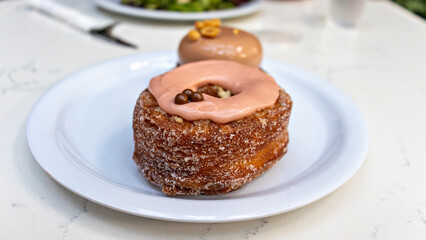 Fototapeta na wymiar croissant donut and pastry