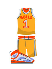 Vector Basketball game element